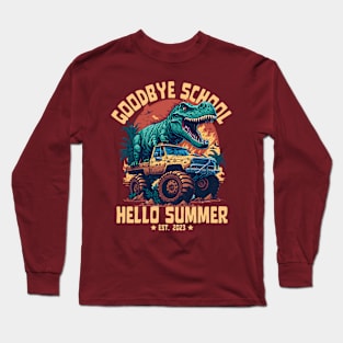 Goodbye School Hello Summer 2023 Long Sleeve T-Shirt